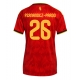Belgija Matias Fernandez-Pardo #26 Replike Domaci Dres za Ženska SP 2026 Kratak Rukav